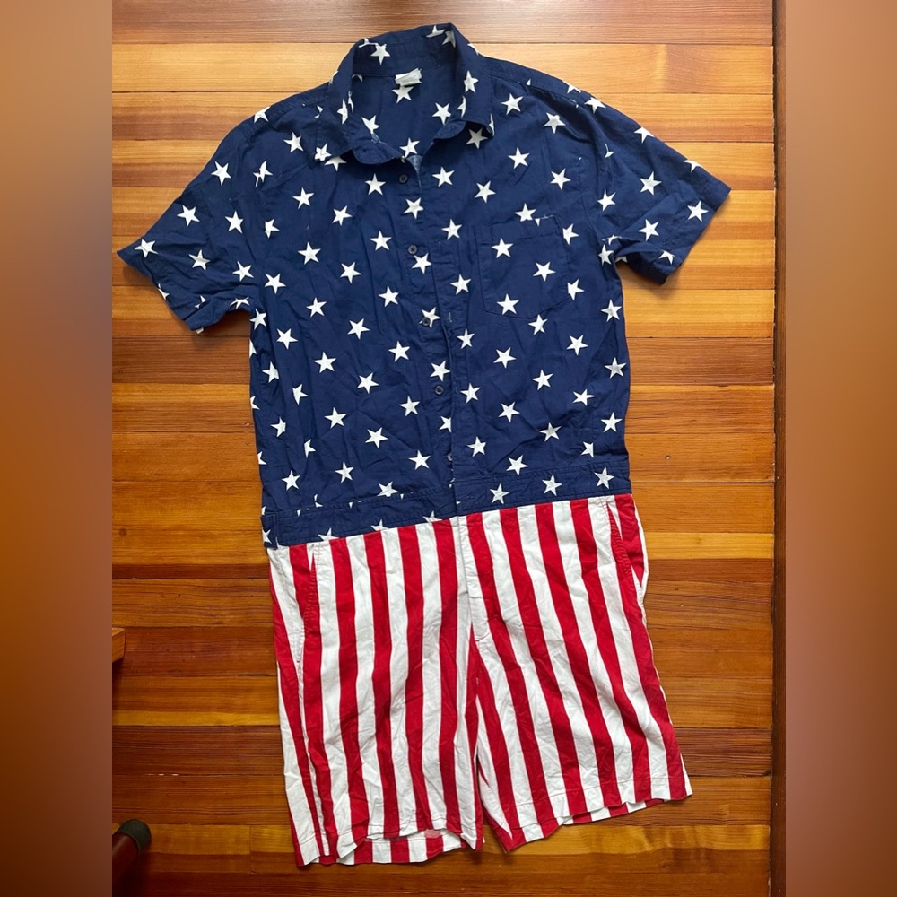 Patriotic Jumpsuit 4th of July USA 🇺🇸